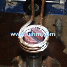 induction annealing motor shaft