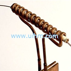 induction annealing brass wire