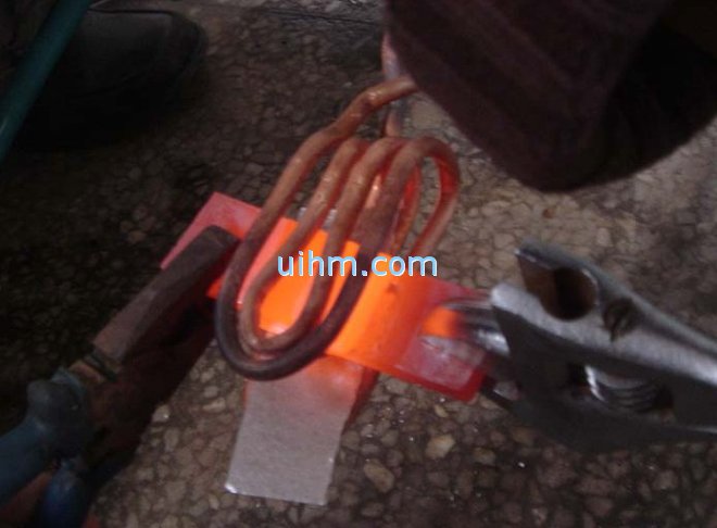 induction brazing carbide knife